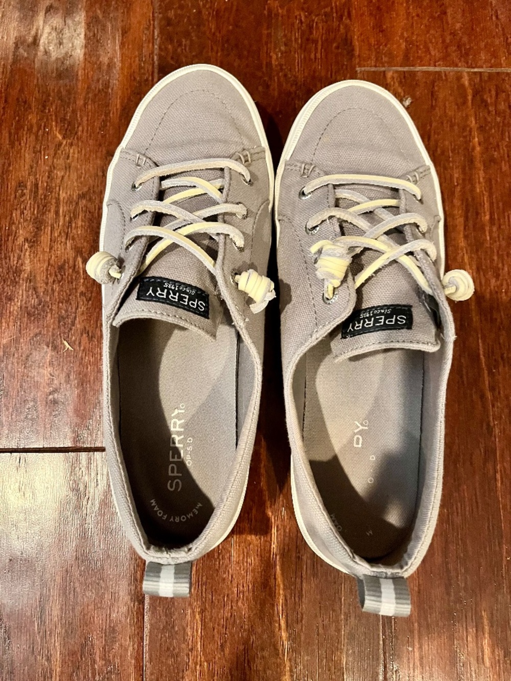 Sperry Gray Shoes sz 8.5